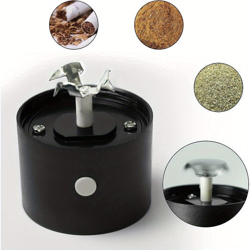 Portable Electric Auto Herb Tobacco Grinder Crusher Machine USB Rechargeable - Premium  from Lizard Vigilante - Just $9.99! Shop now at Lizard Vigilante