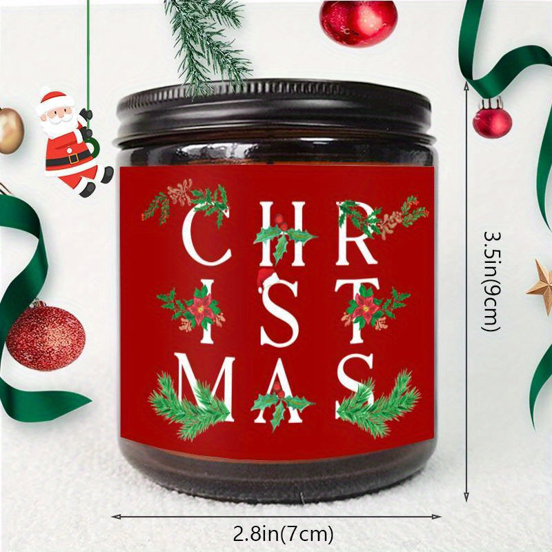 Merry Christmas Lavender Scented Candle Gift for Men Women Him Her Male Female Boyfriend Grilfriend Best Friend BBF Sister Bestie Brother Classmate Coworker Sister Mom Dad Family on Christmas Xmas Home Decoratin Funny Unique