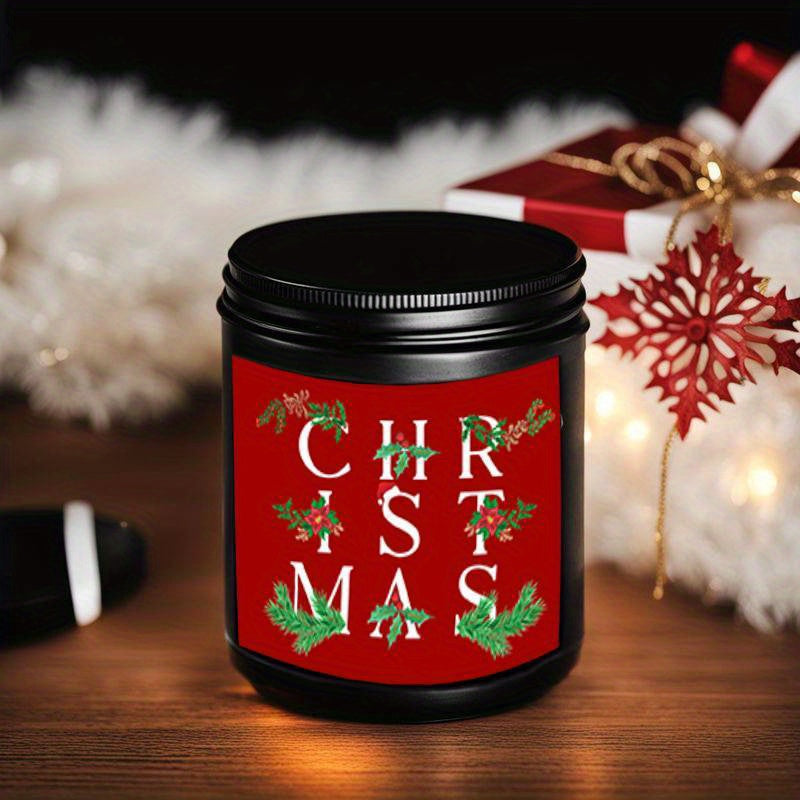 Merry Christmas Lavender Scented Candle Gift for Men Women Him Her Male Female Boyfriend Grilfriend Best Friend BBF Sister Bestie Brother Classmate Coworker Sister Mom Dad Family on Christmas Xmas Home Decoratin Funny Unique