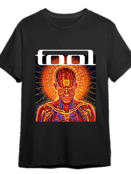 Vintage Tool Band "Lateralus" Album T-Shirt - Limited Edition Concert Collection 2023 Men's Graphic Tee - Premium T-Shirt from Lizard Vigilante - Just $26.99! Shop now at Lizard Vigilante