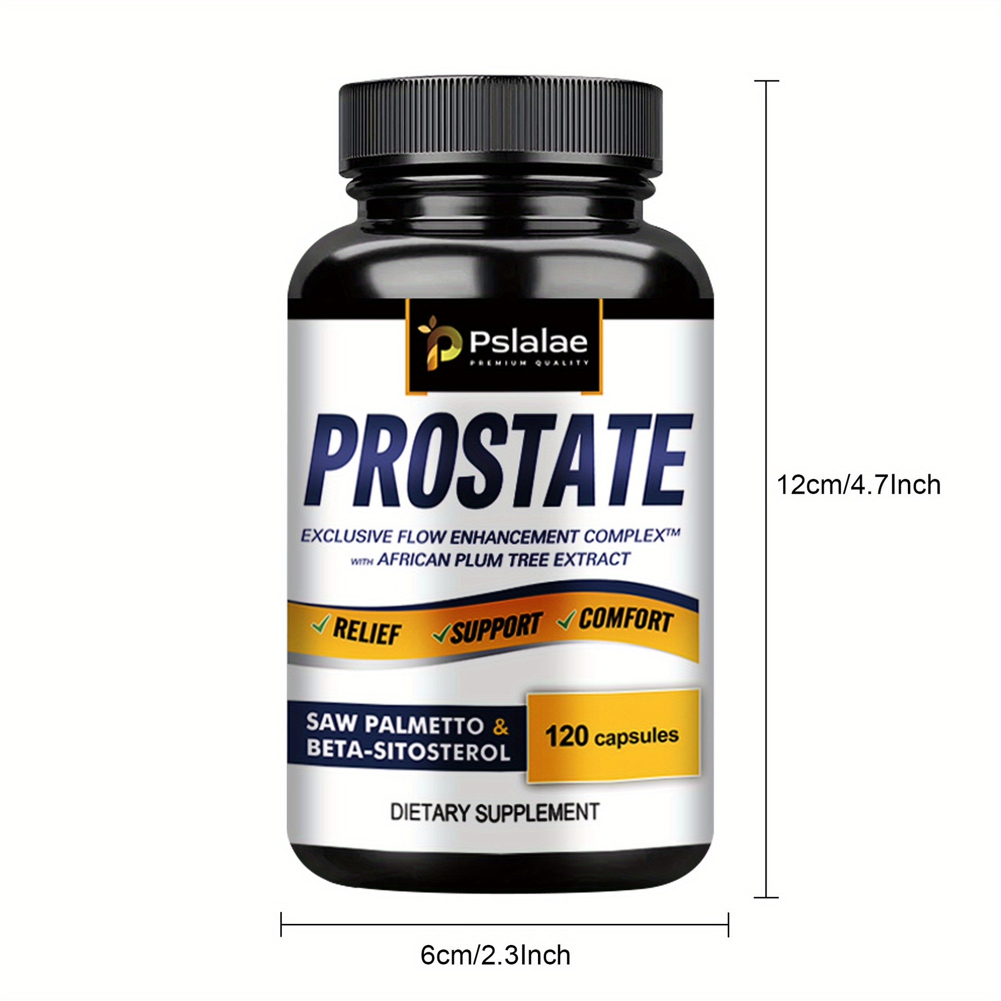 Prostate - with Saw Palmetto, Stinging Nettle, Pumpkin Oil - 120 Capsules - Premium  from Lizard Vigilante - Just $17.99! Shop now at Lizard Vigilante