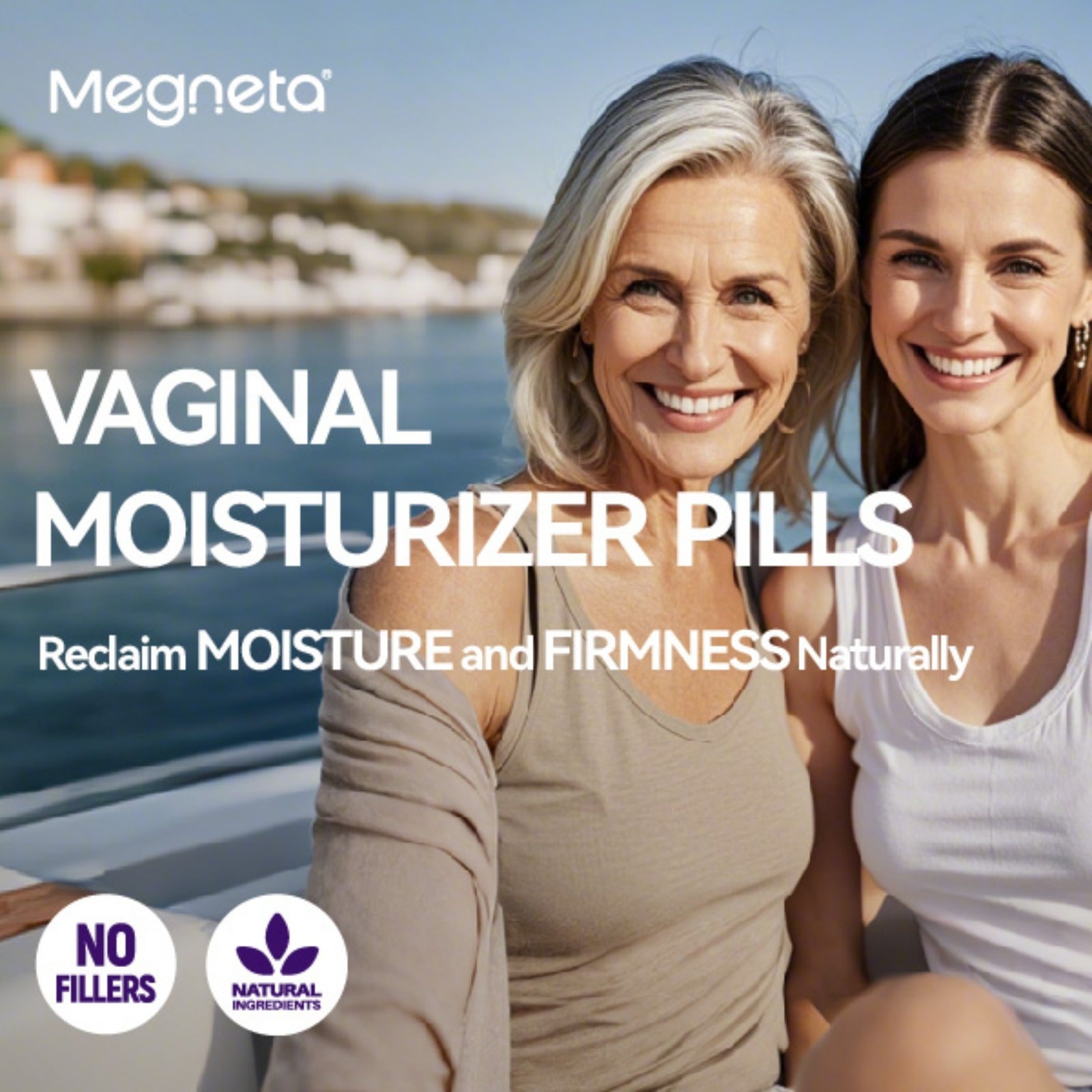 Megneta Vaginal Wetness&Tightening Herbal Formula with Kacip Fatimah, Slippery Elm, Manjakani, Fenugreek & Maca Root | Fast-Acting, No Side Effects | 60 Capsules, 30-Day Supply - Premium  from Lizard Vigilante - Just $22.99! Shop now at Lizard Vigilante