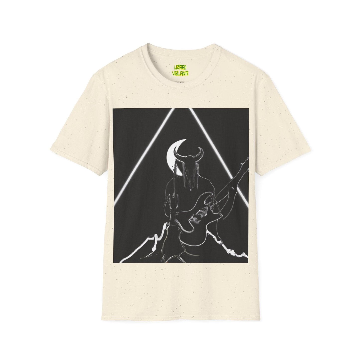 Lord Satan Mountain Moonlight Unisex Softstyle T-Shirt - Lizard Vigilante