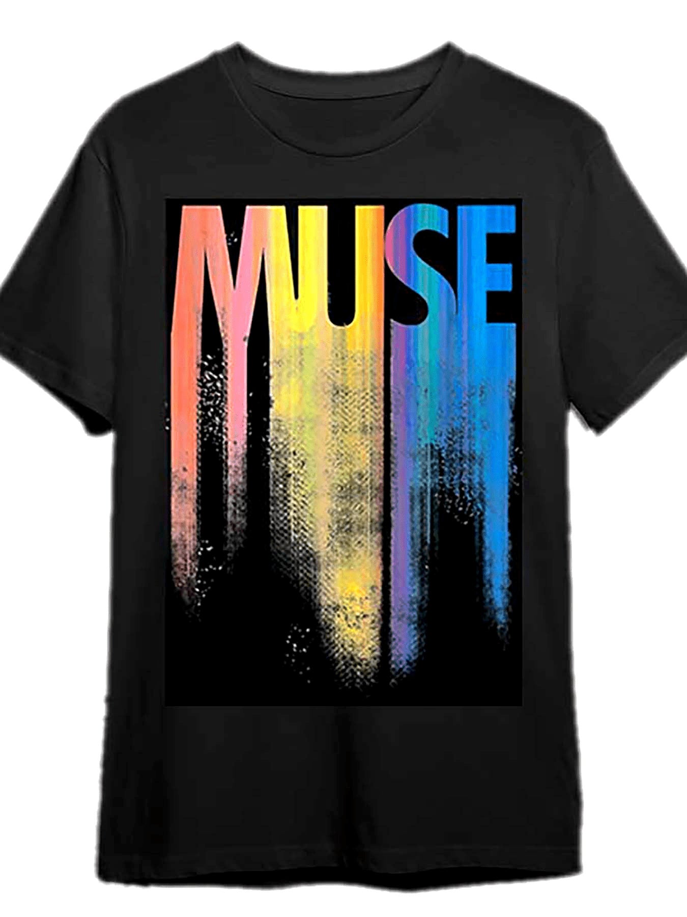 Vintage Muse Love Band music Wear Vintage style T-shirt Fun men's short sleeve graphic T-shirt - Premium  from Lizard Vigilante - Just $20.99! Shop now at Lizard Vigilante