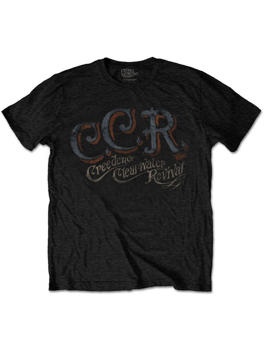 Creedence Clearwater Revival Official Merchandise T-Shirt – Classic Cotton Tee - Premium T-shirt from Lizard Vigilante - Just $23.88! Shop now at Lizard Vigilante