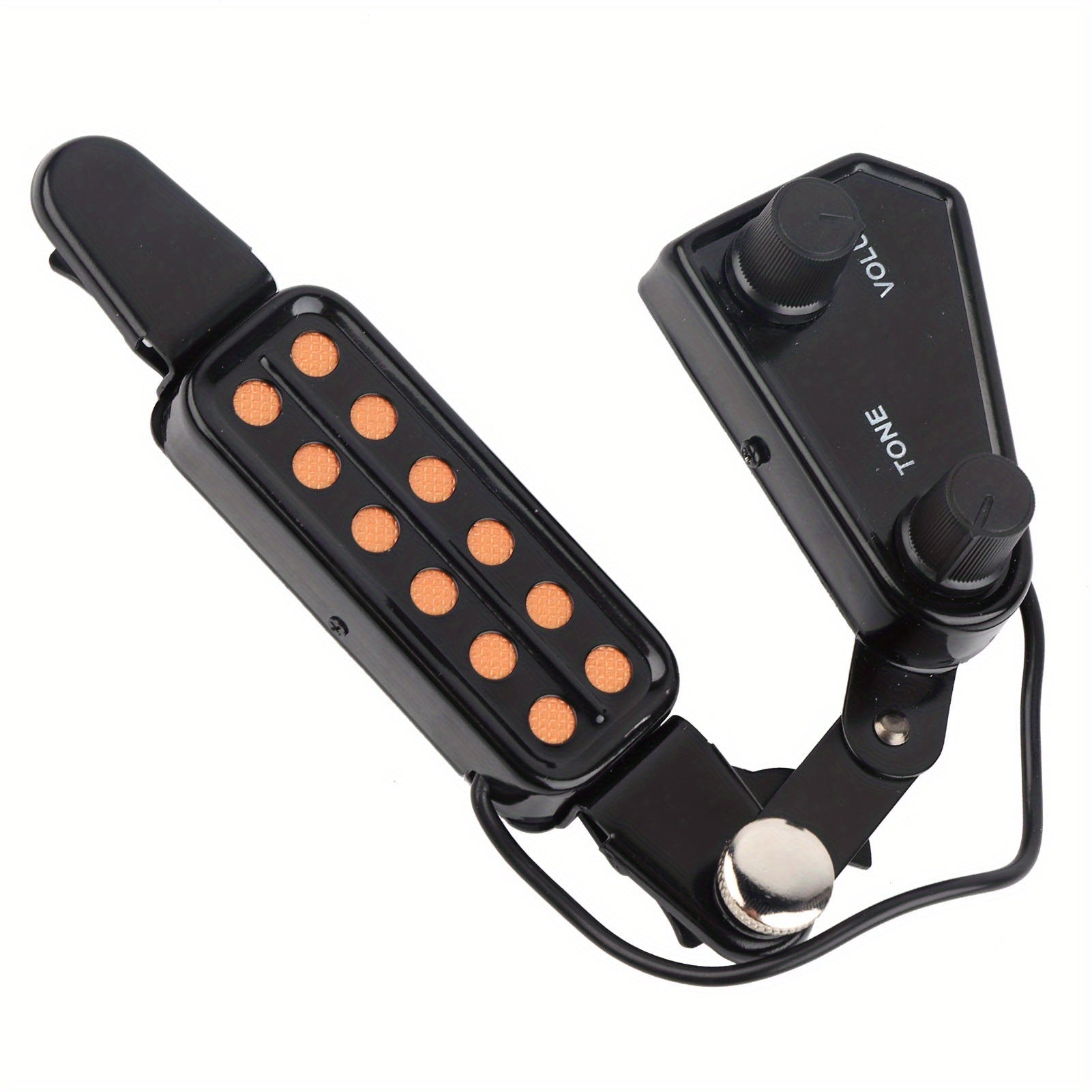 12-Sound Hole Magnetic Pickup with Volume and Tuner | Upgrade Your Acoustic Guitar - Premium guitar accessories from Lizard Vigilante - Just $23.33! Shop now at Lizard Vigilante