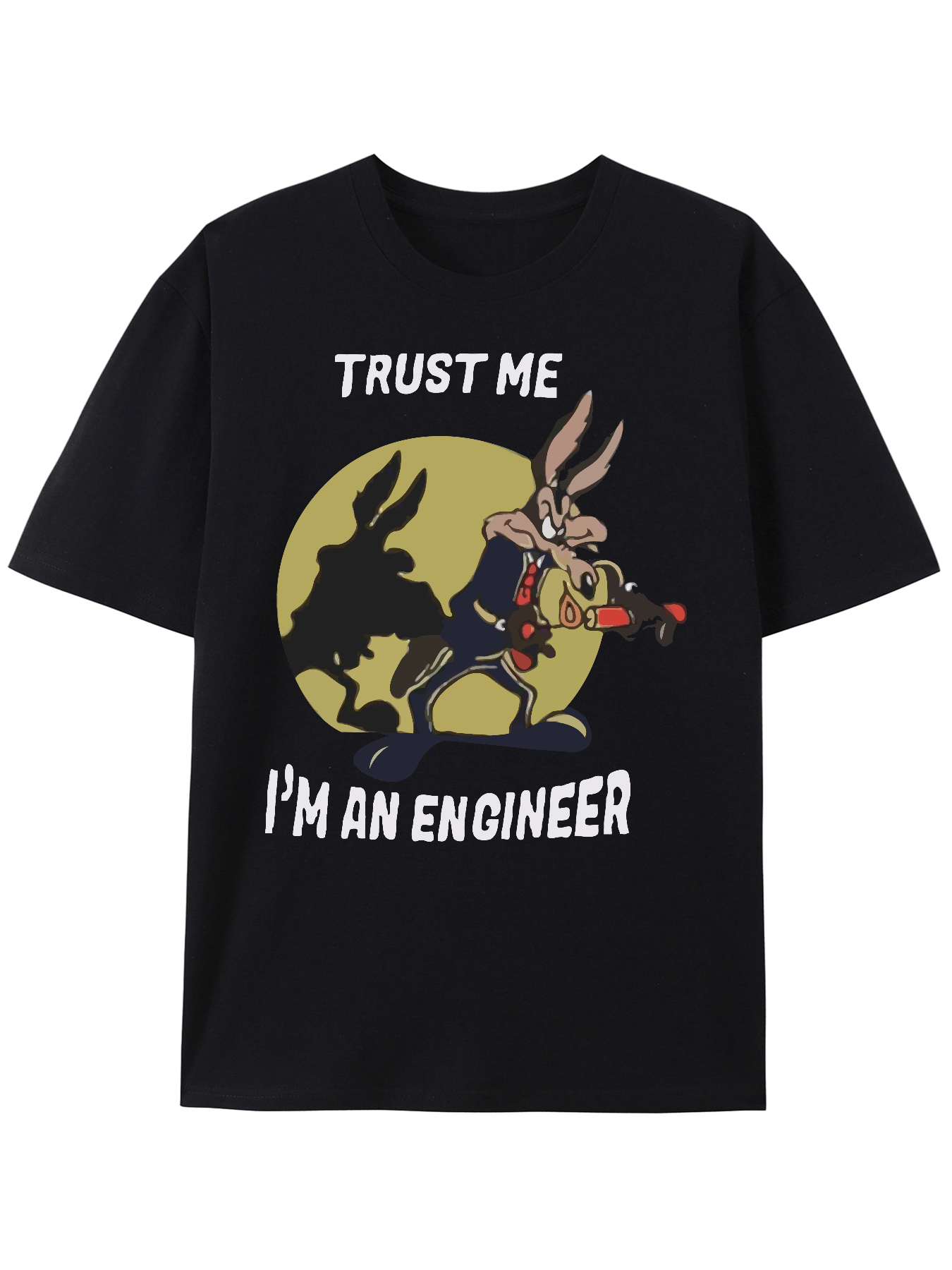 Trust Me I'm An Engineer Men's Crew Neck T-Shirt – Casual, Comfortable, and Versatile for Spring & Summer Sports - Premium tee from Lizard Vigilante - Just $23.88! Shop now at Lizard Vigilante