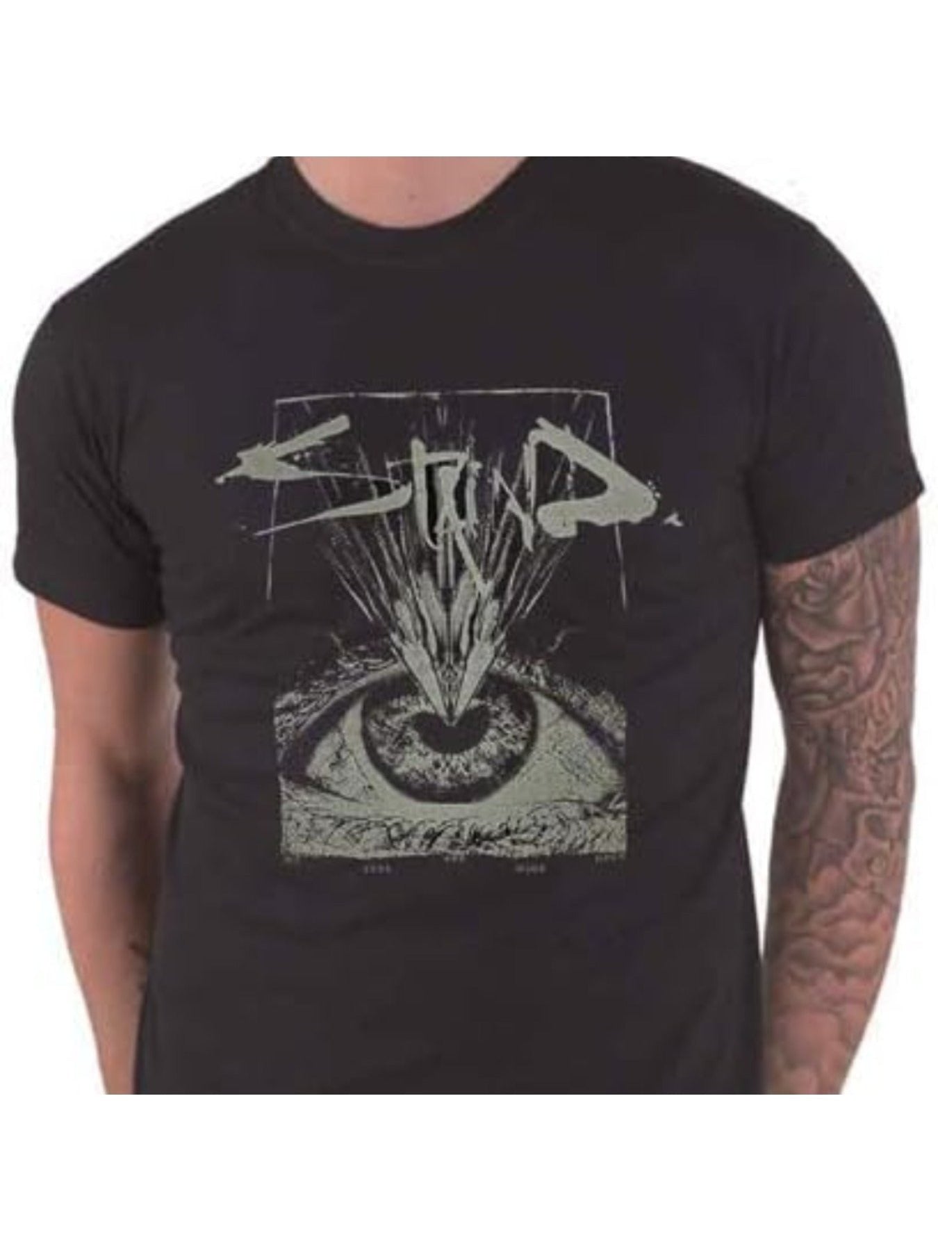 Rock Off officially licensed products Staind Open Eyes Band Logo T Shirt - Premium  from Lizard Vigilante - Just $18.99! Shop now at Lizard Vigilante