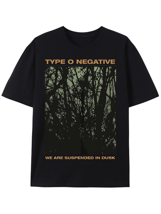 Rock Band Type O Negative Suspended in Dusk Essential T-Shirt Men Women Fashion Casual Tshirt Male Vintage Oversized Tops Tees - Premium  from Lizard Vigilante - Just $18.99! Shop now at Lizard Vigilante