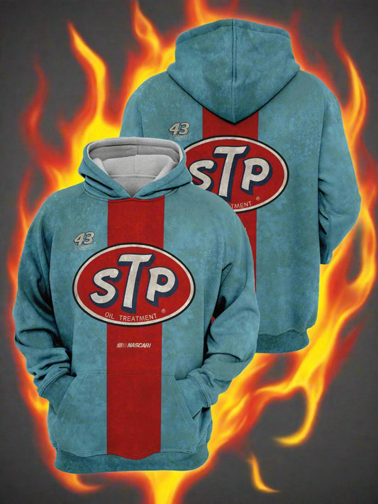 STP Digital Vortex Hoodie – Polyester Athletic Pullover for Bold Autumn/Winter Moves - Premium hoodie from Lizard Vigilante - Just $24.99! Shop now at Lizard Vigilante