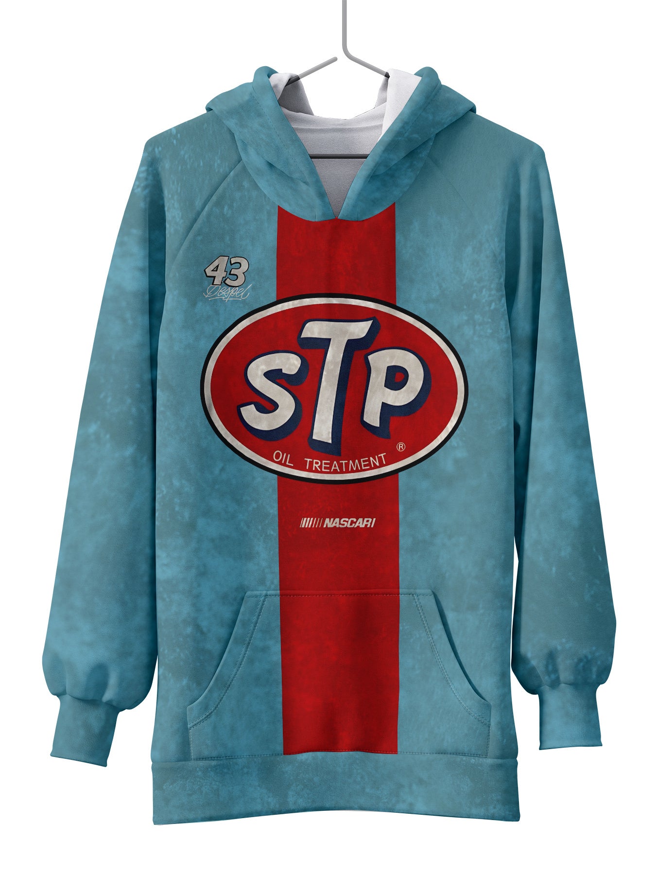 STP Digital Vortex Hoodie – Polyester Athletic Pullover for Bold Autumn/Winter Moves - Premium hoodie from Lizard Vigilante - Just $24.99! Shop now at Lizard Vigilante