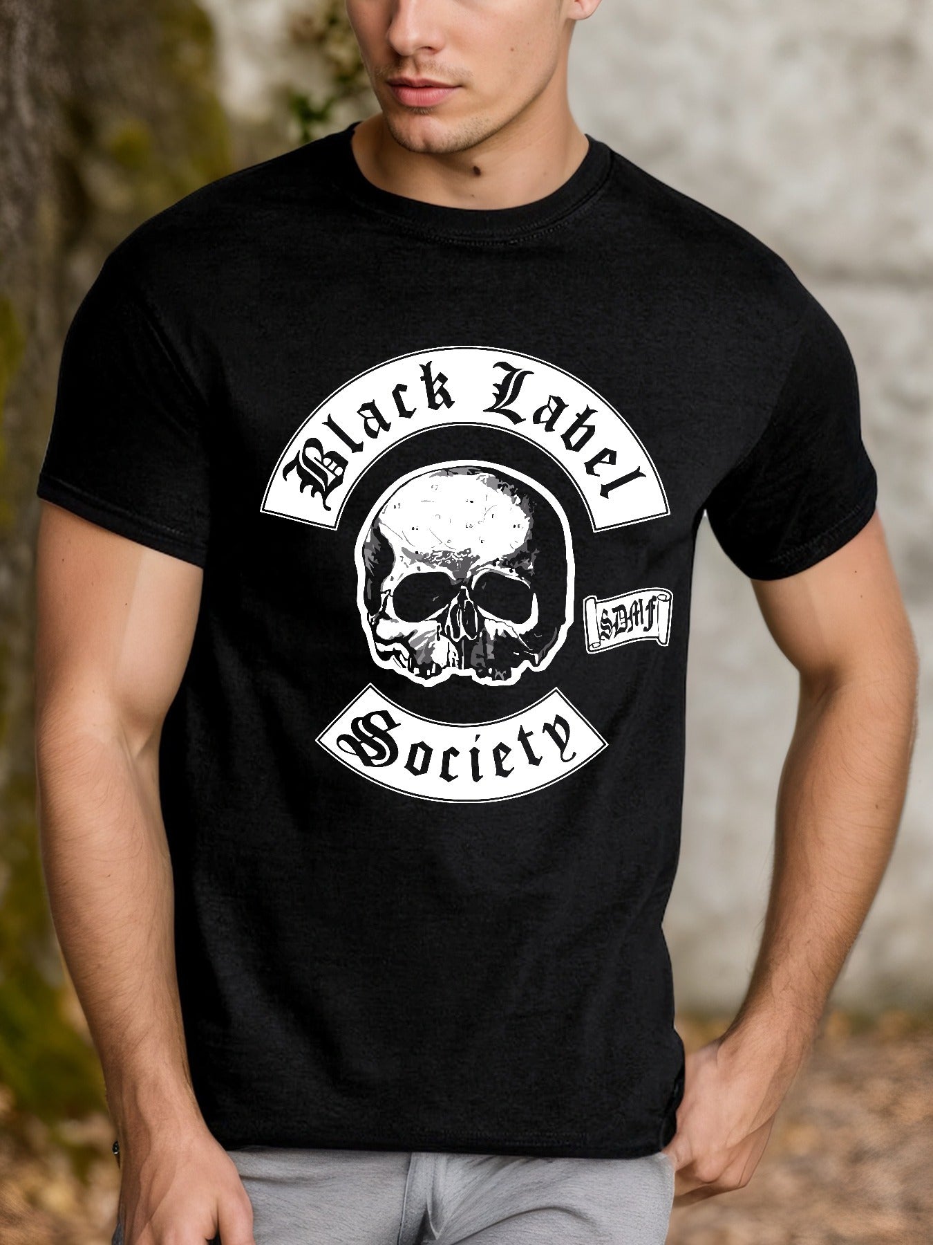 Men’s Black Label Society Graphic T-Shirt – Soft Cotton Crew Neck Band Tee, S-XXL - Premium T-Shirt from Lizard Vigilante - Just $23.88! Shop now at Lizard Vigilante