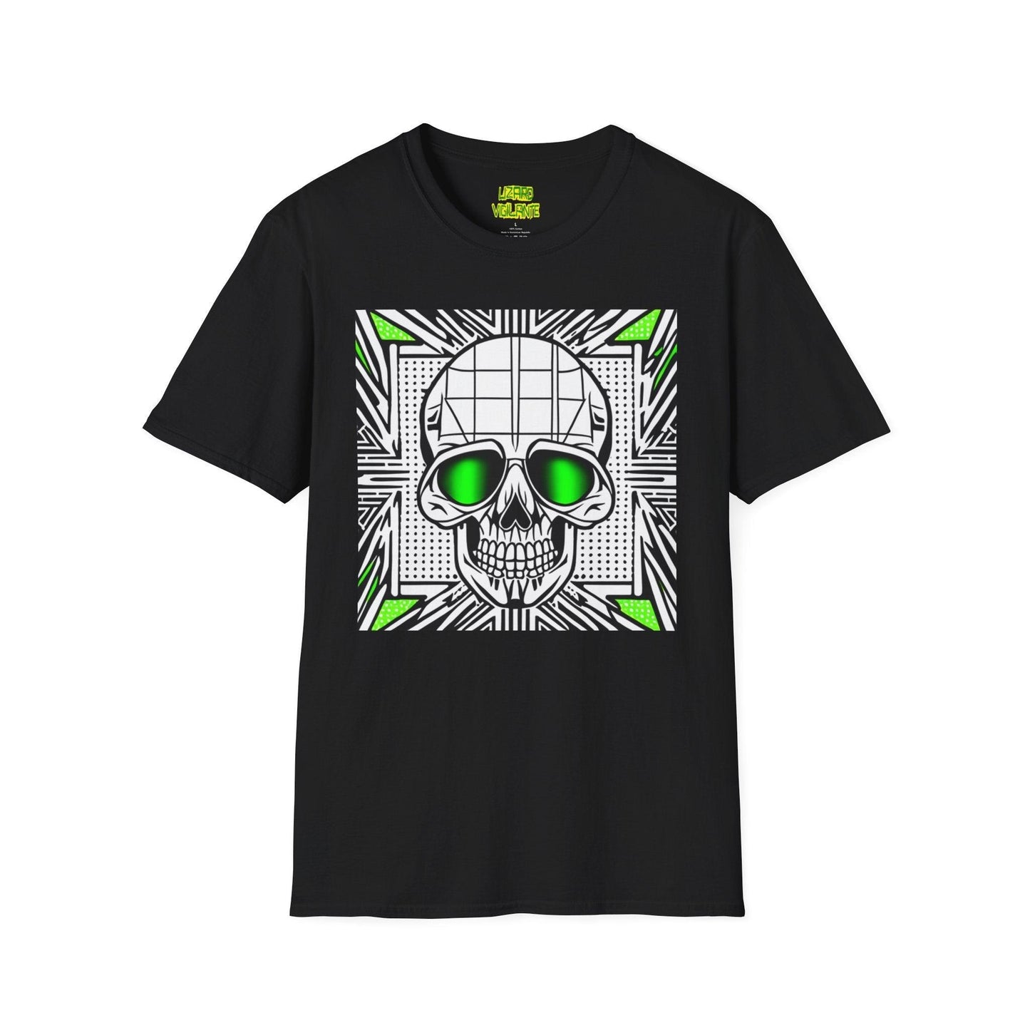 Skull Survey Unisex Softstyle T-Shirt - Lizard Vigilante