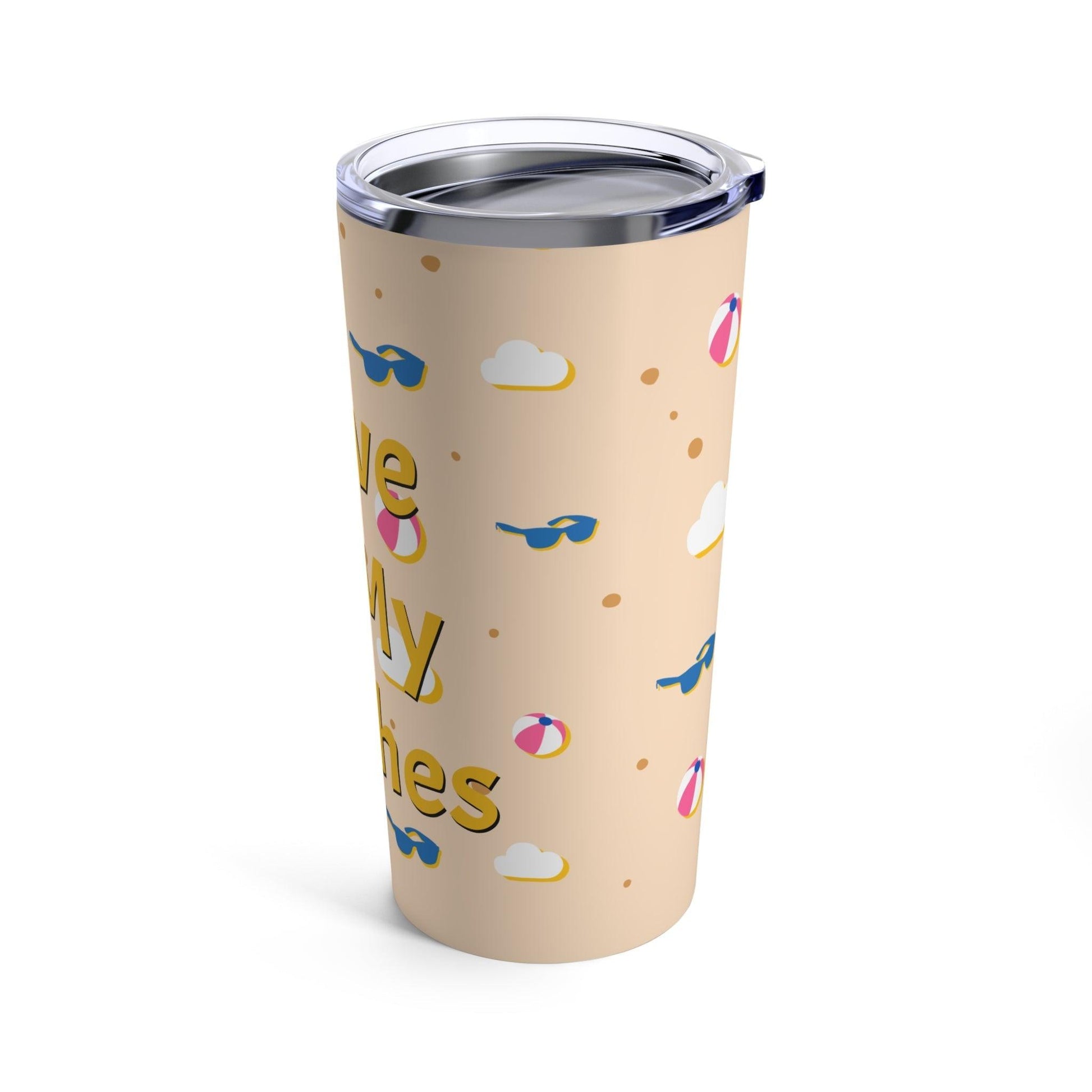 I Love All My Beaches Tumbler 20oz - Lizard Vigilante