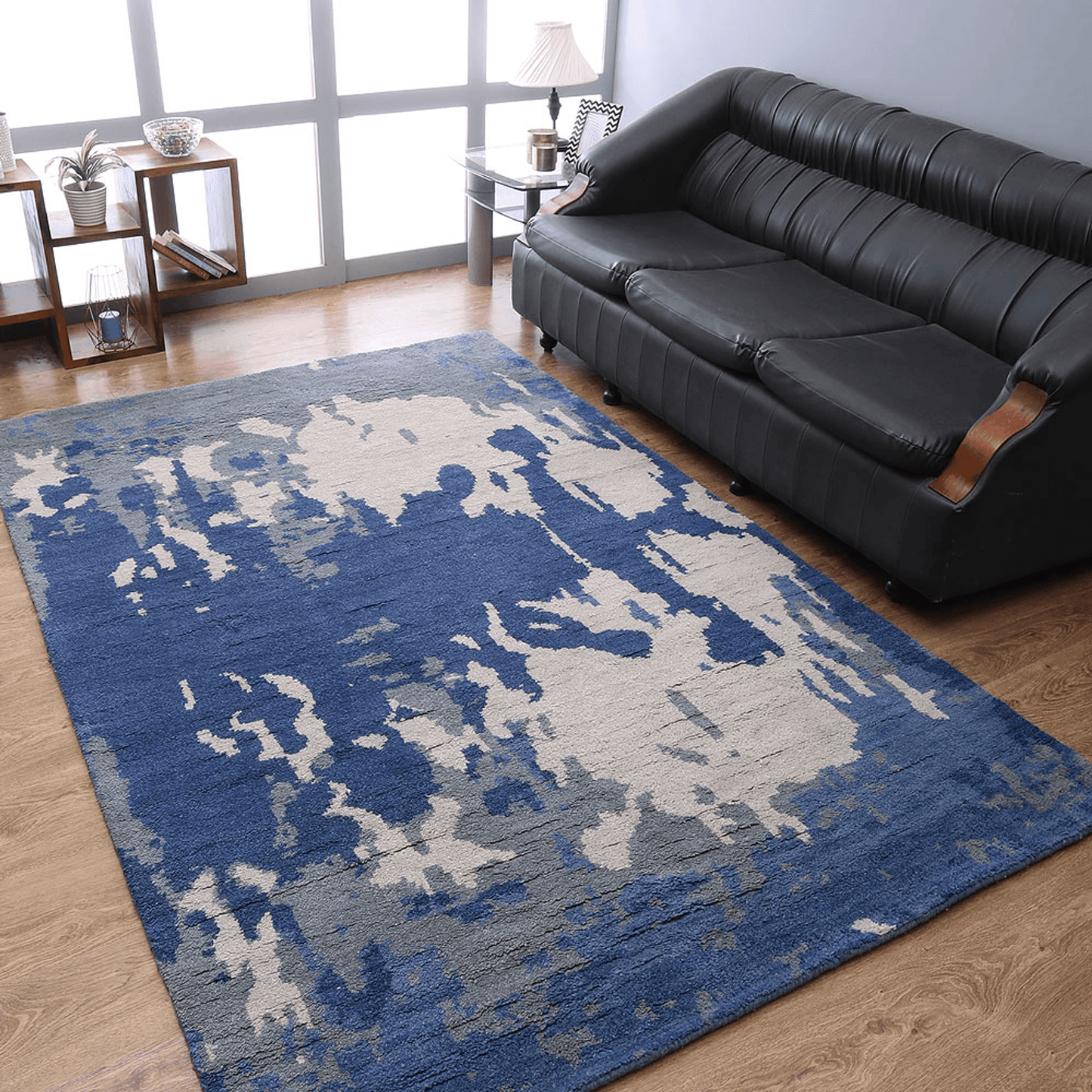Rugsotic Carpets Hand Knotted Wool Area Rug Abstract