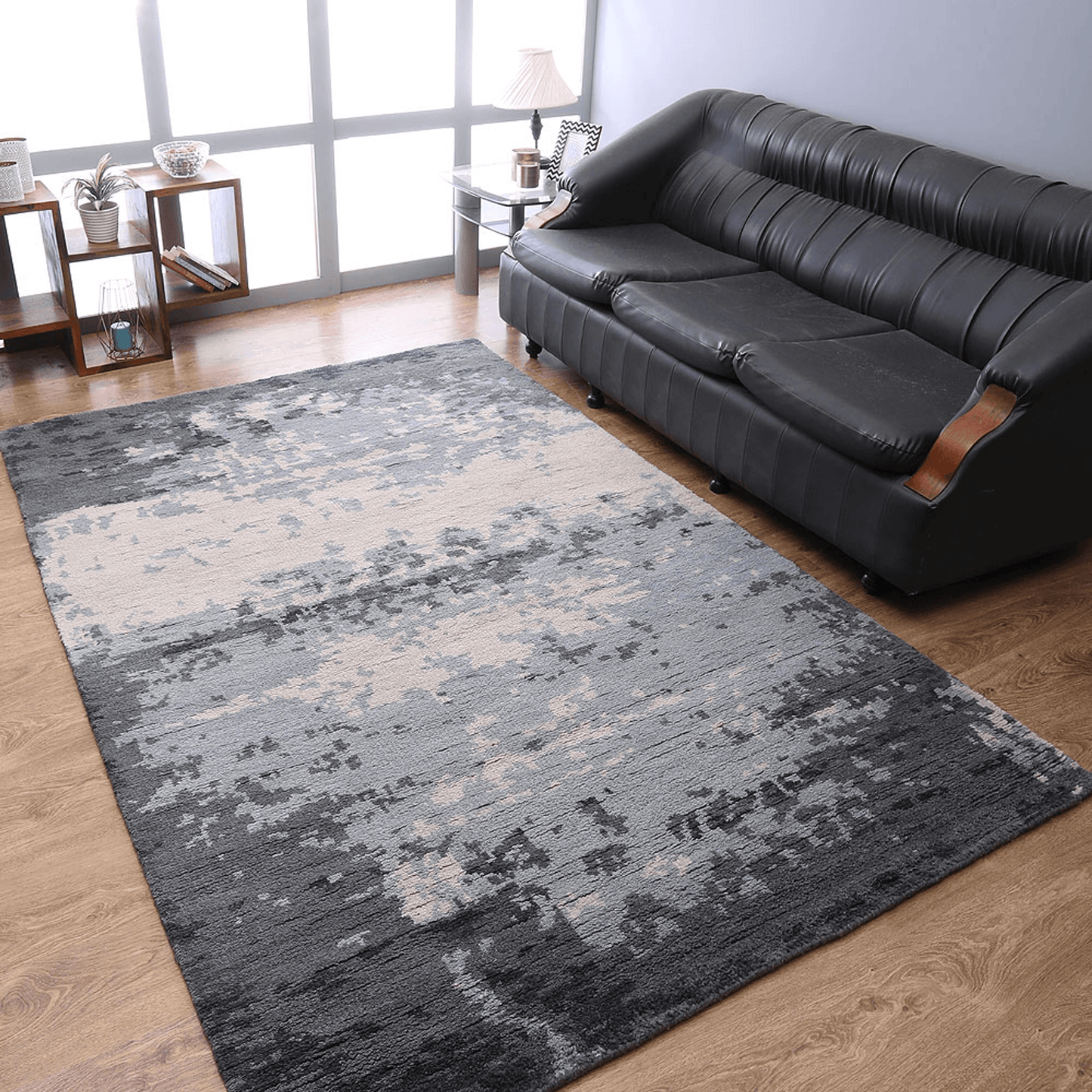 Rugsotic Carpets Hand Knotted Wool Area Rug Abstract