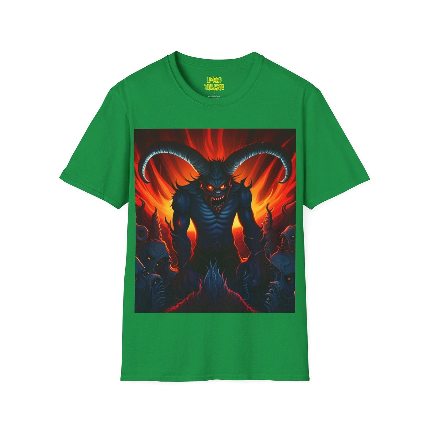 Horny Devil Unisex Softstyle T-Shirt - Lizard Vigilante