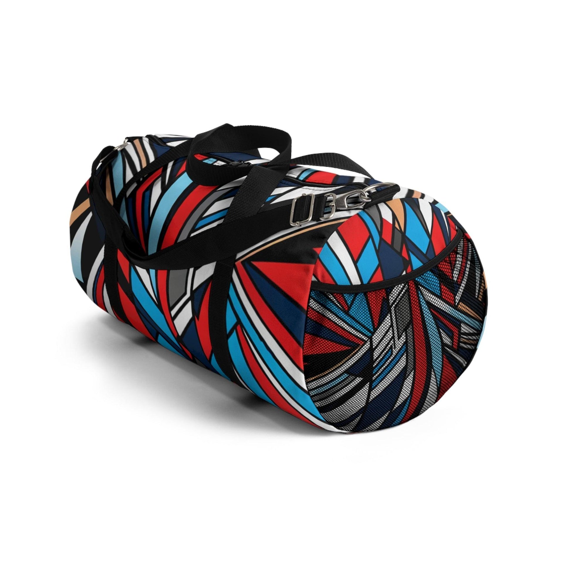 Geometricked Duffel Bag - Lizard Vigilante