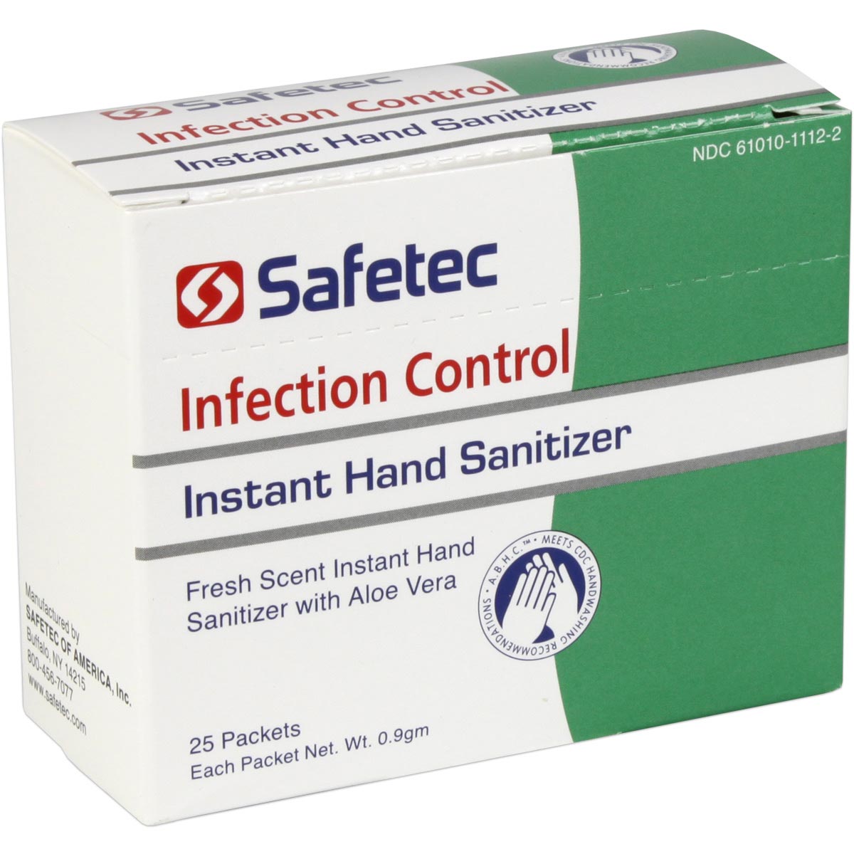 Hand Sanitizer Fresh, .9gm. Pouch, 25 per box