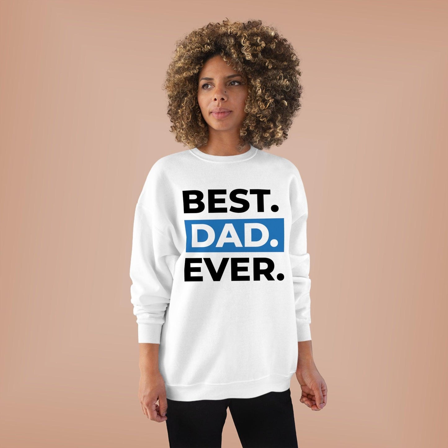 Best. Dad. Ever. Unisex EcoSmart® Crewneck Sweatshirt - Lizard Vigilante