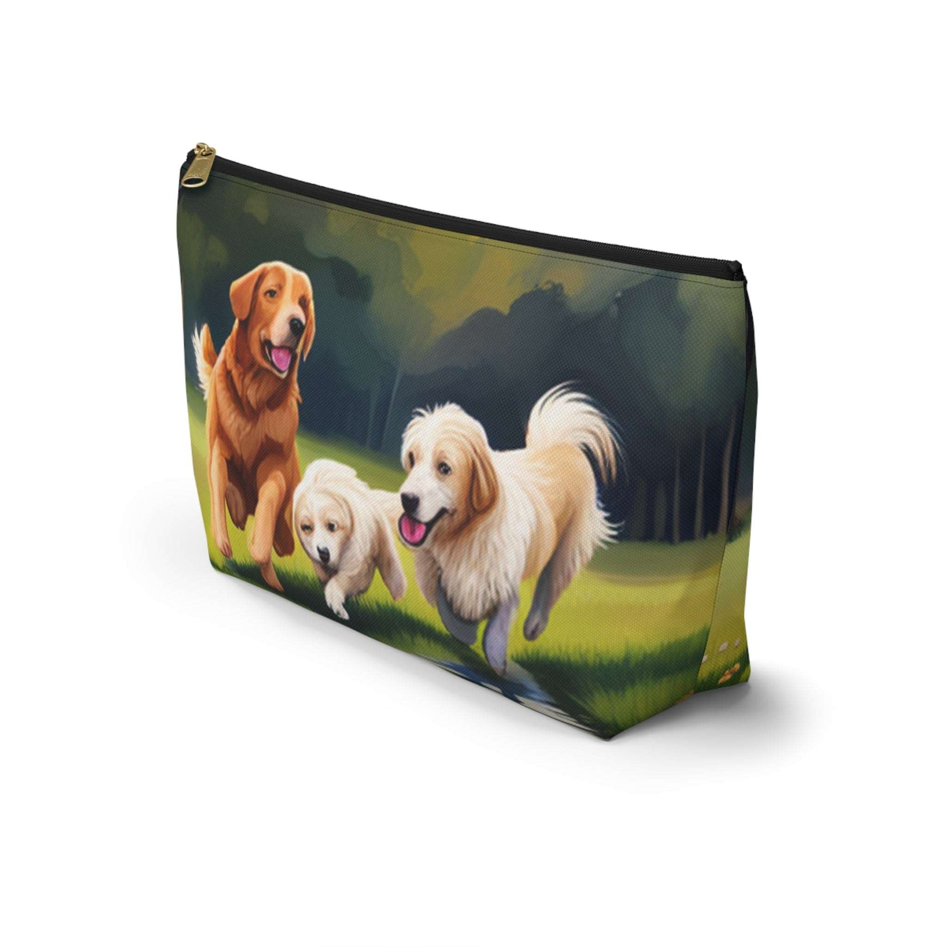 3 Dawg Doggies Accessory Pouch w T-bottom - Premium Bags from Printify - Just $19.18! Shop now at Lizard Vigilante
