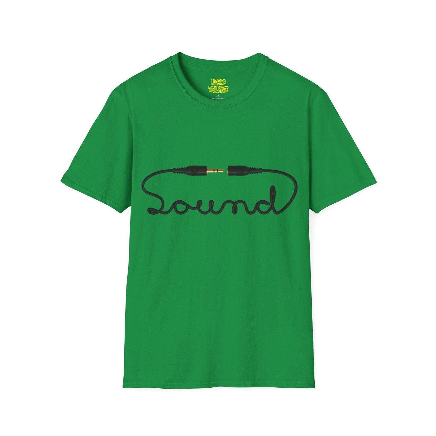 Sound Link Unisex Softstyle T-Shirt - Lizard Vigilante