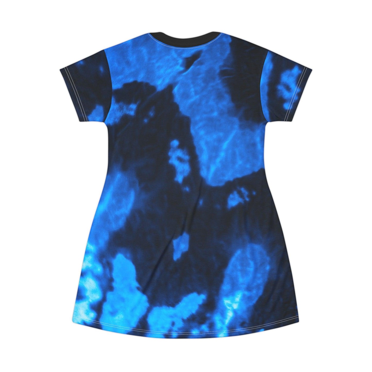 Blue Lava T-Shirt Dress - Lizard Vigilante