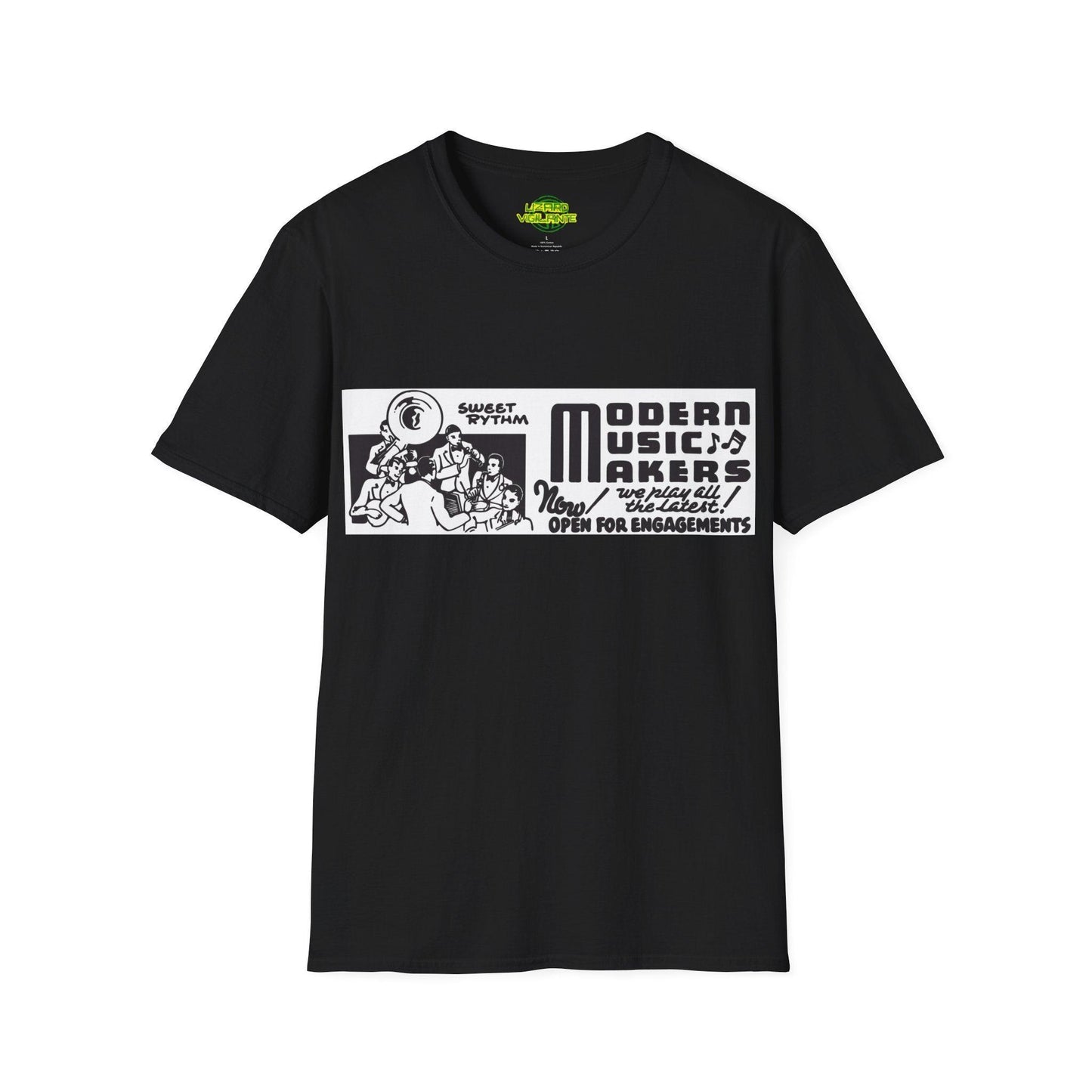 Modern Music Makers Unisex Softstyle T-Shirt - Lizard Vigilante