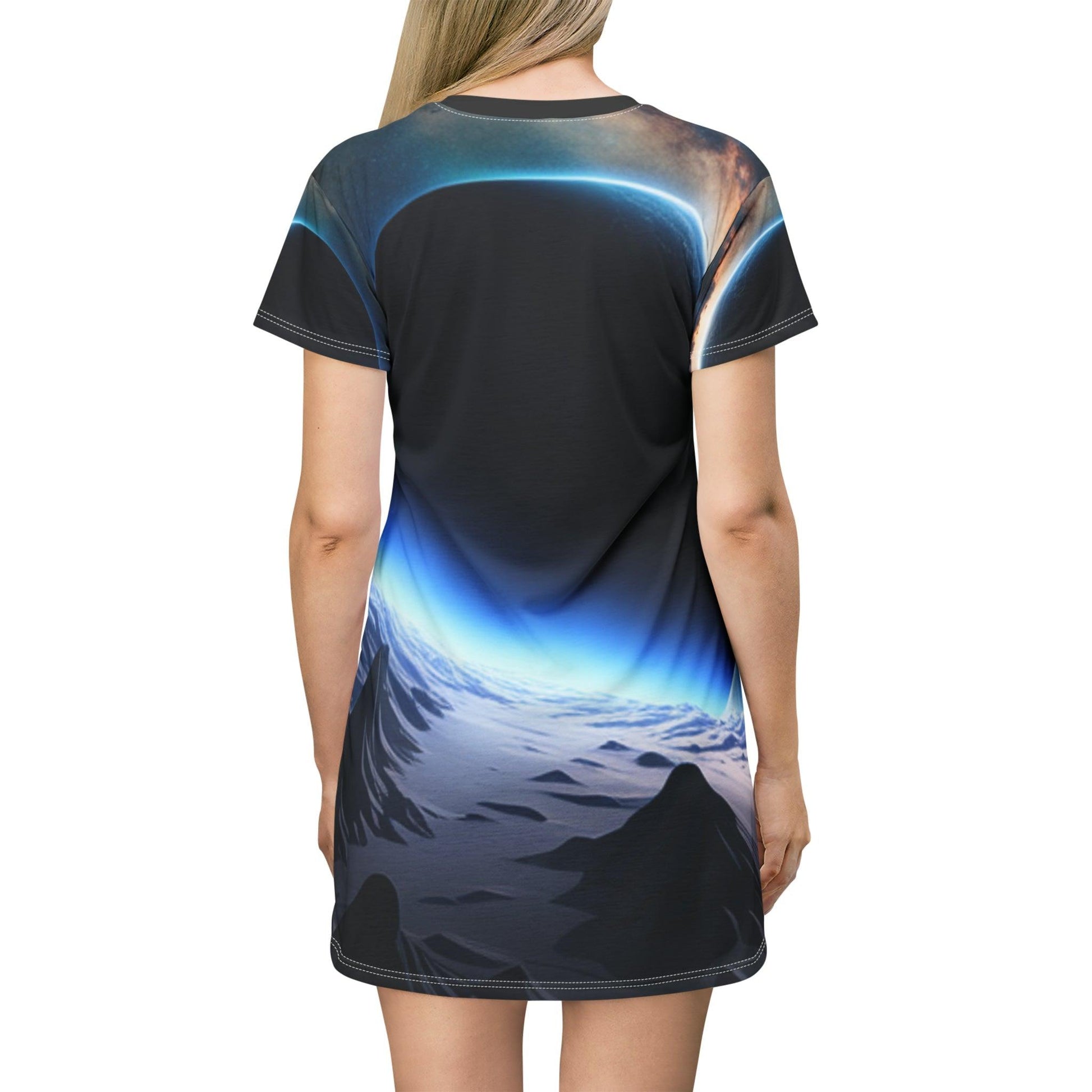 Eclipser T-Shirt Dress - Lizard Vigilante