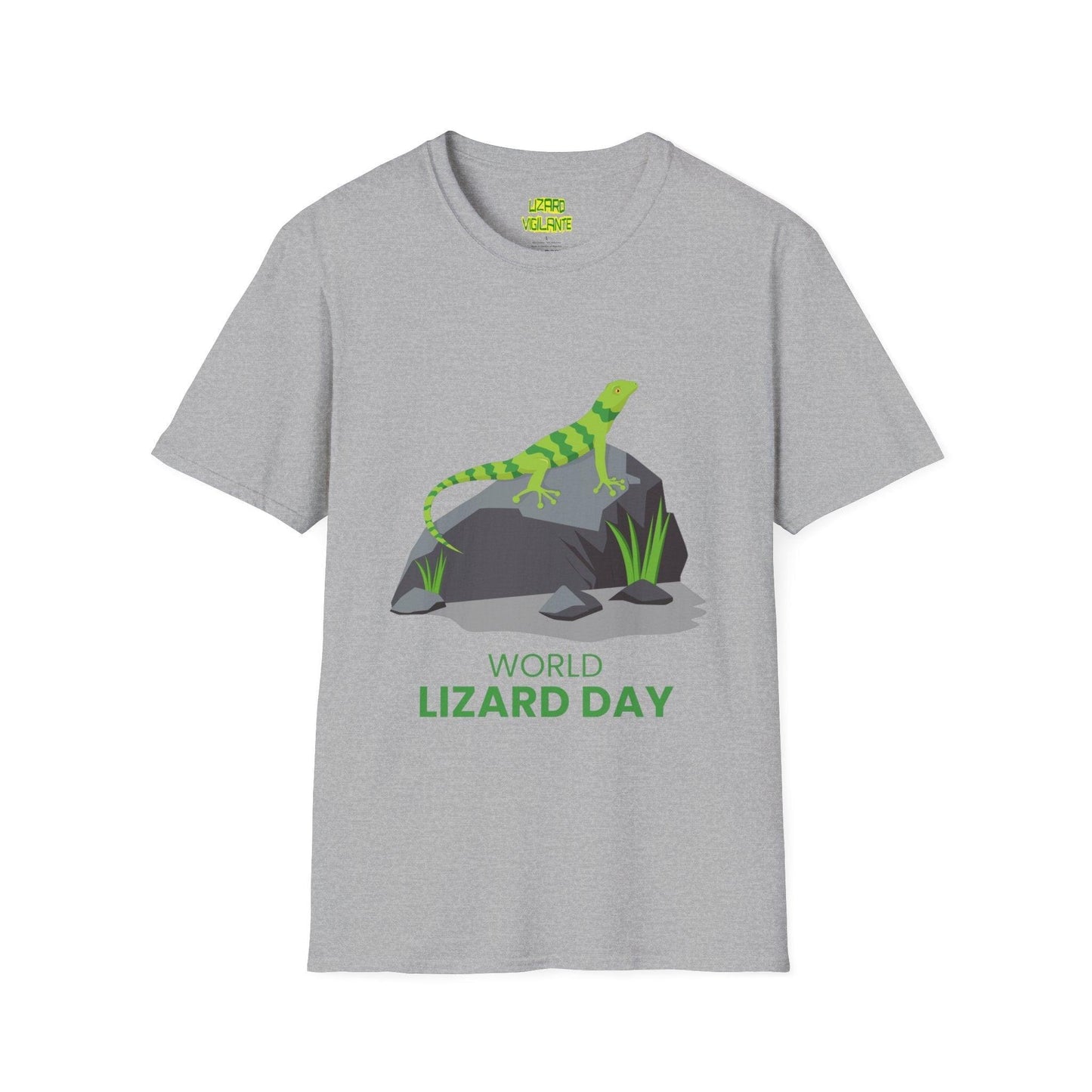 World Lizard Day Unisex Softstyle T-Shirt - Lizard Vigilante