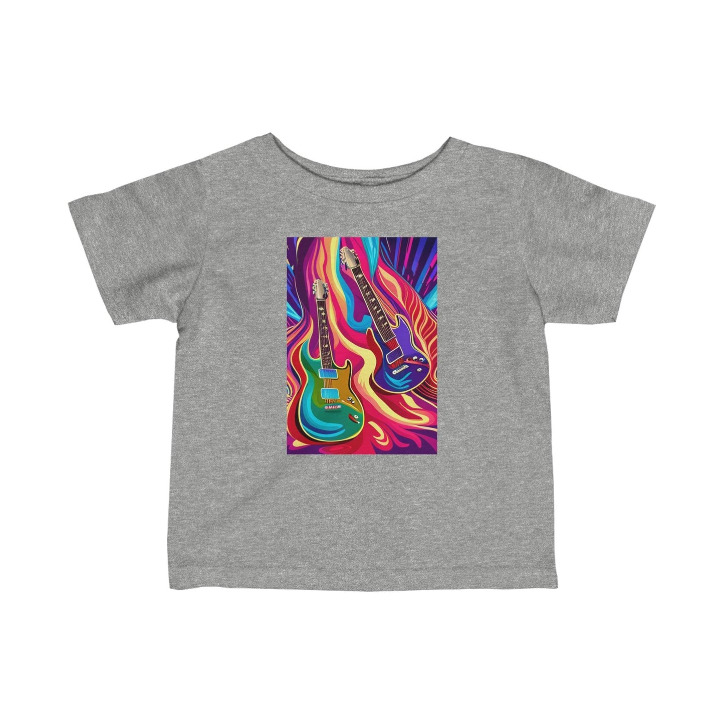 Psychedelic Guitars Infant Fine Jersey Tee - Lizard Vigilante