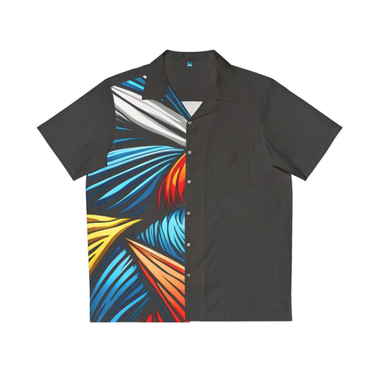 HalfGraphic Men's Hawaiian Shirt - Lizard Vigilante