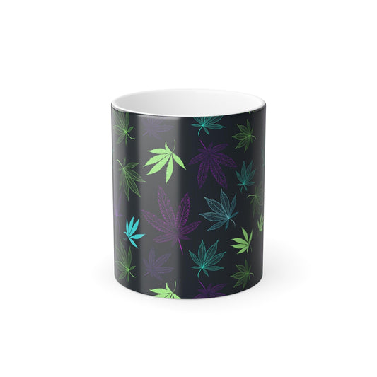 Weed Color Morphing Mug, 11oz - Lizard Vigilante