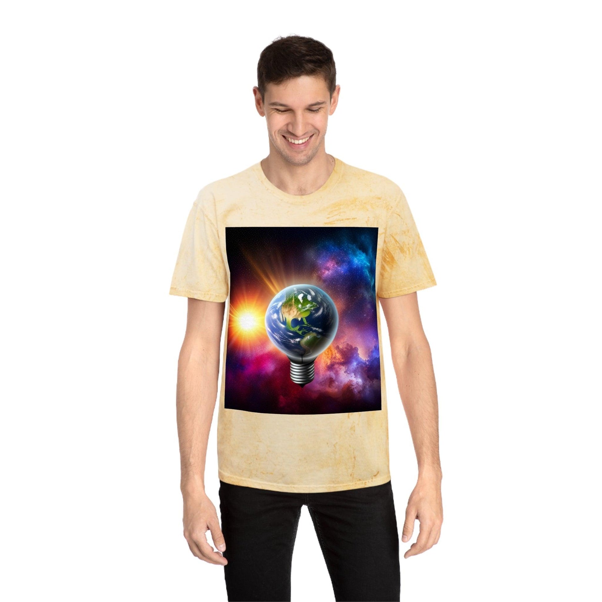 The Idea Unisex Color Blast T-Shirt - Lizard Vigilante