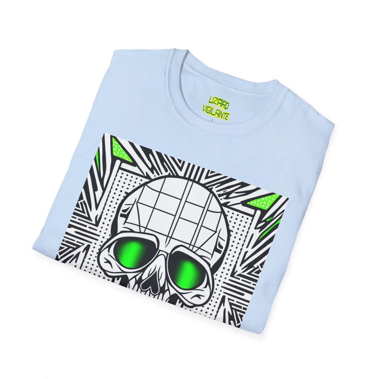 Skull Survey Unisex Softstyle T-Shirt - Lizard Vigilante