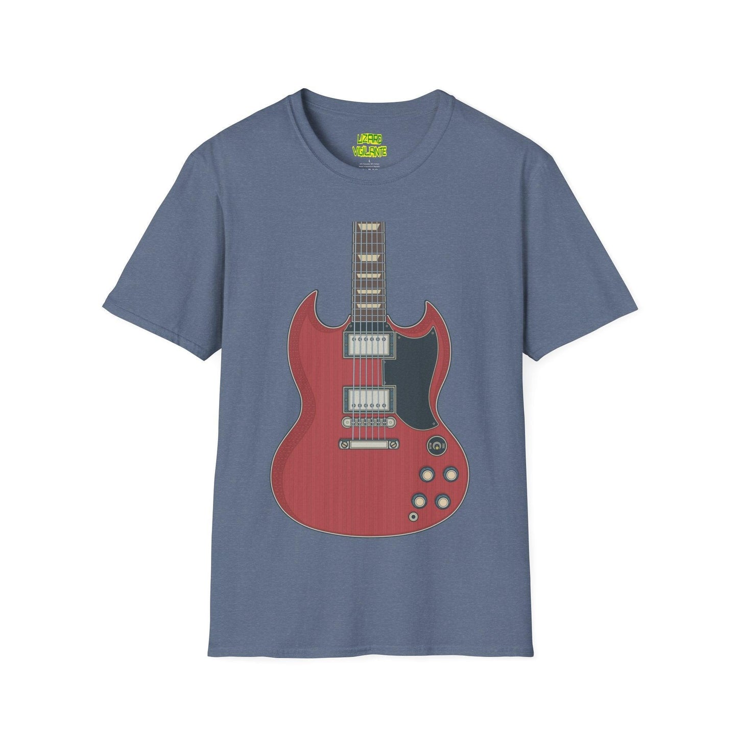 Iconic Red SG Unisex Softstyle T-Shirt - Lizard Vigilante