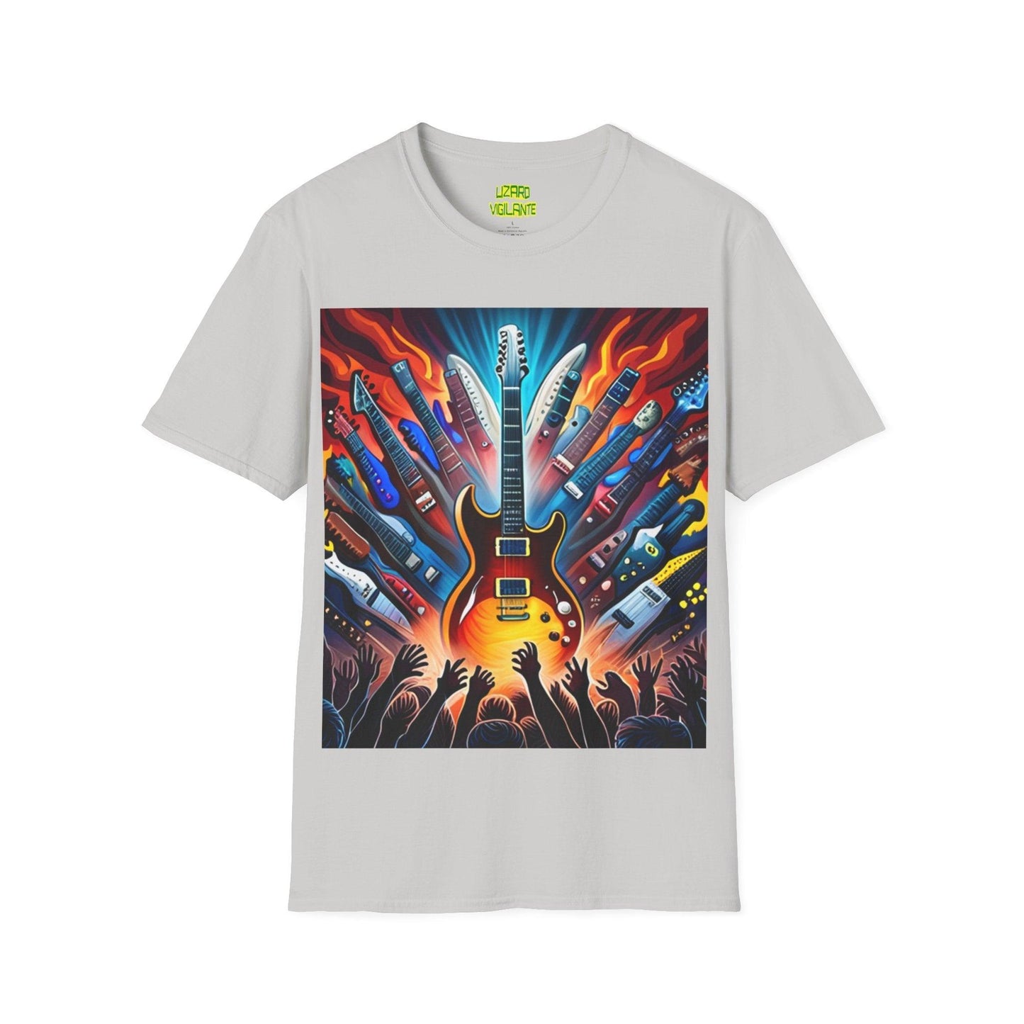 Electric Heroes Unisex Softstyle T-Shirt - Lizard Vigilante