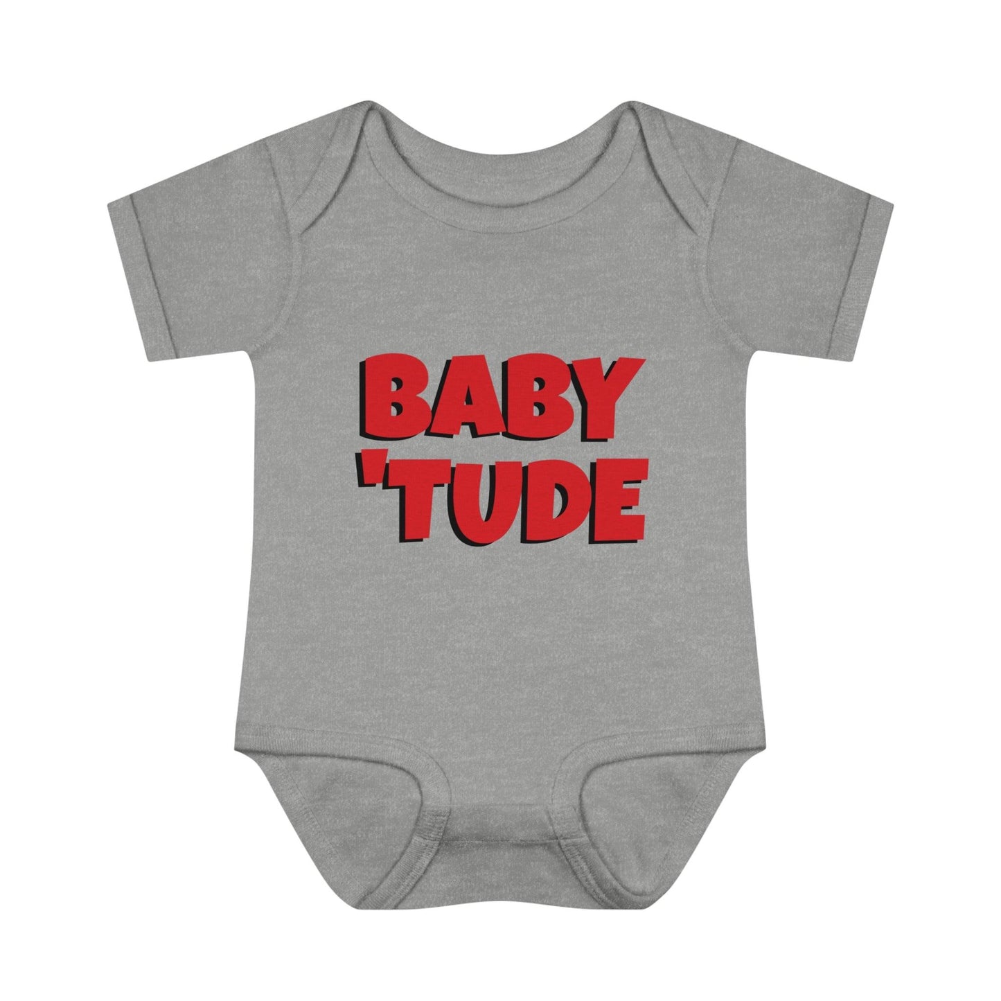 BABY 'TUDE Infant Baby Rib Bodysuit - Lizard Vigilante