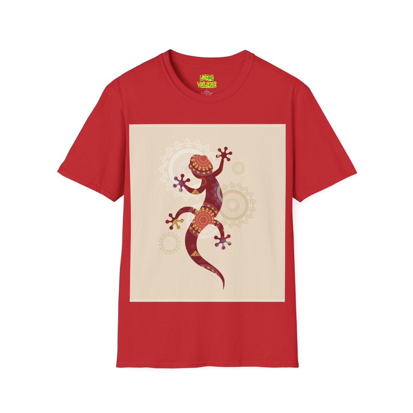 Lizard SW Tribal Graphic Unisex Softstyle T-Shirt - Premium T-Shirt from Printify - Just $34.69! Shop now at Lizard Vigilante