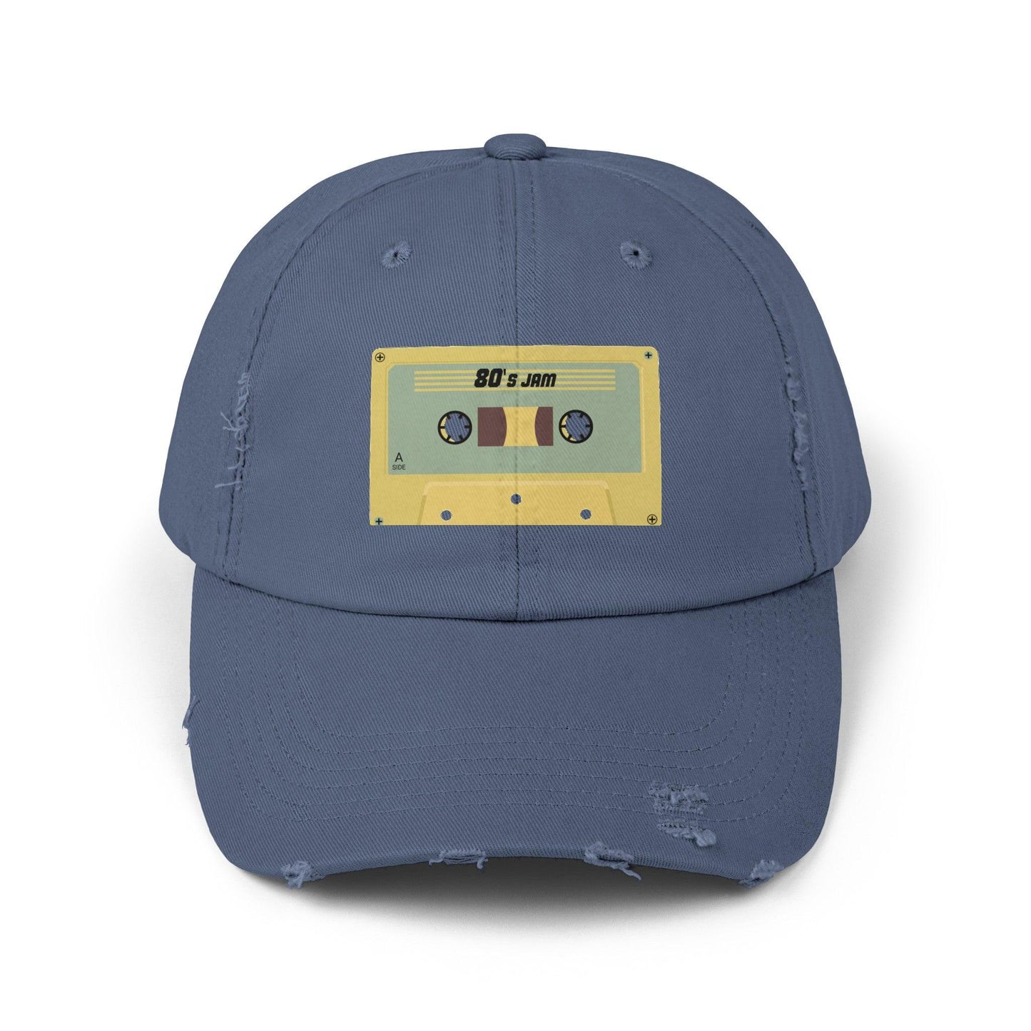 80s Jam Tape Unisex Distressed Cap - Lizard Vigilante