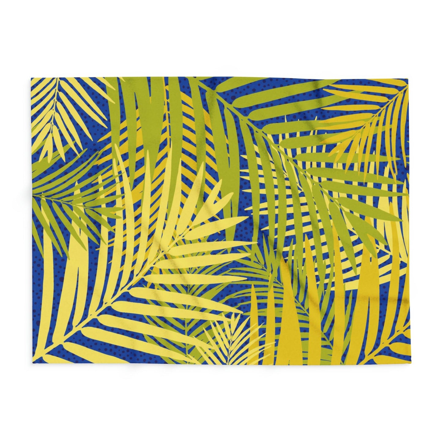 Tropical Arctic Fleece Blanket - Lizard Vigilante