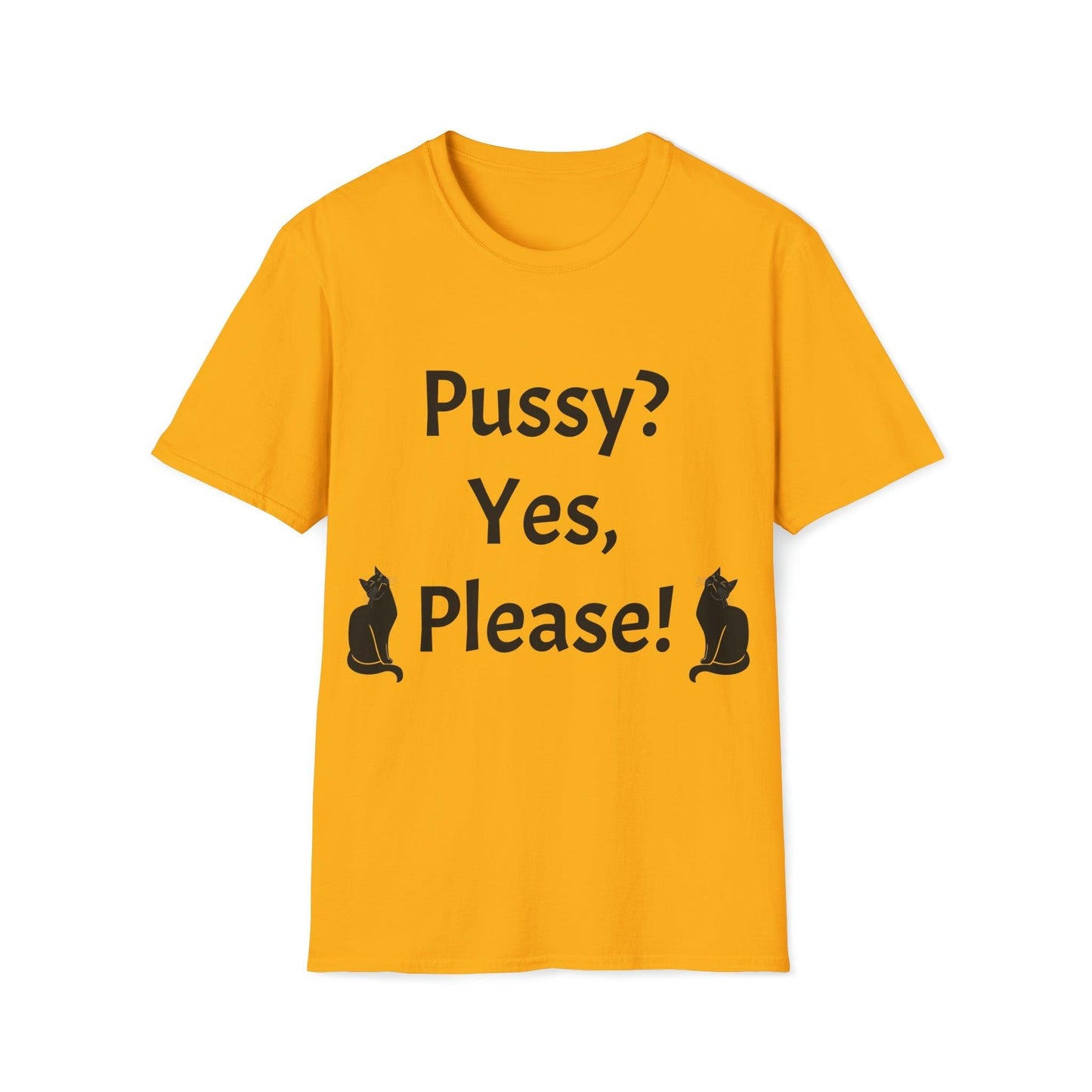 Pussy? Yes, Please! Unisex Softstyle T-Shirt - Lizard Vigilante