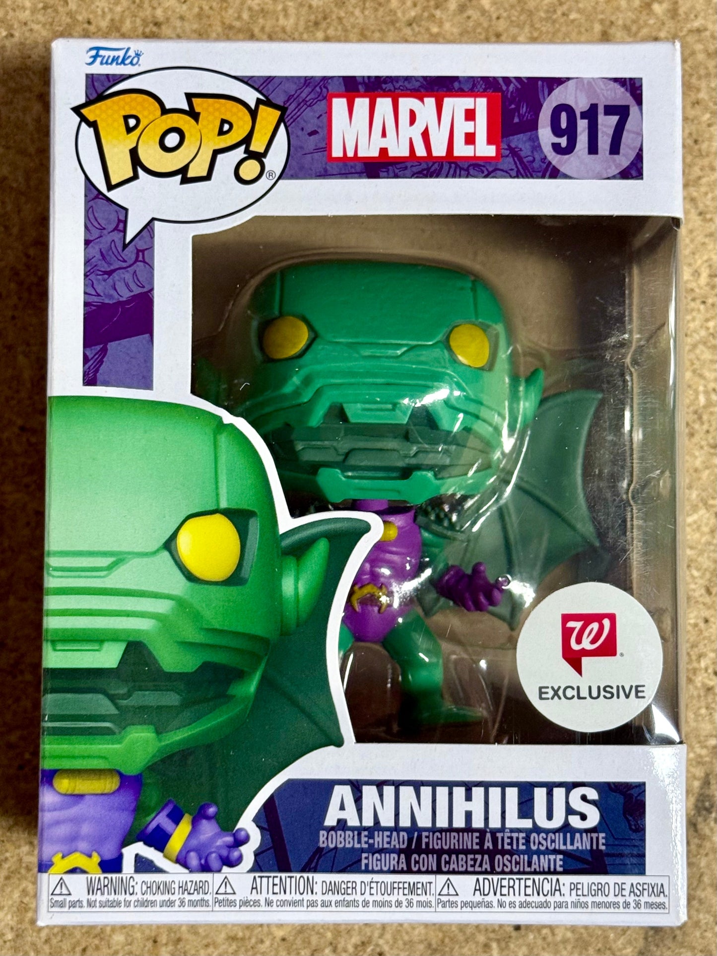 Funko Pop! Marvel Annihilus #917 Walgreens 2021 Fantastic Four Exclusive
