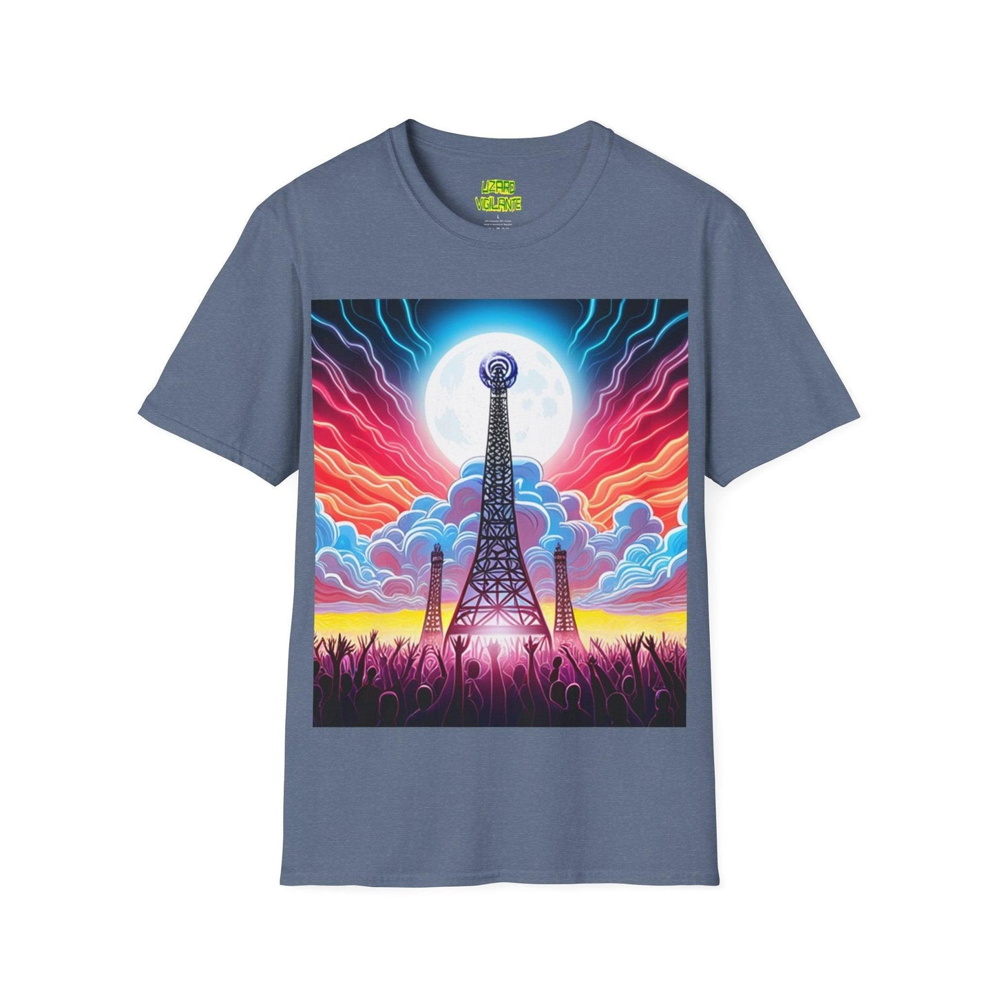 Sell Tower Reach Unisex Softstyle T-Shirt - Lizard Vigilante