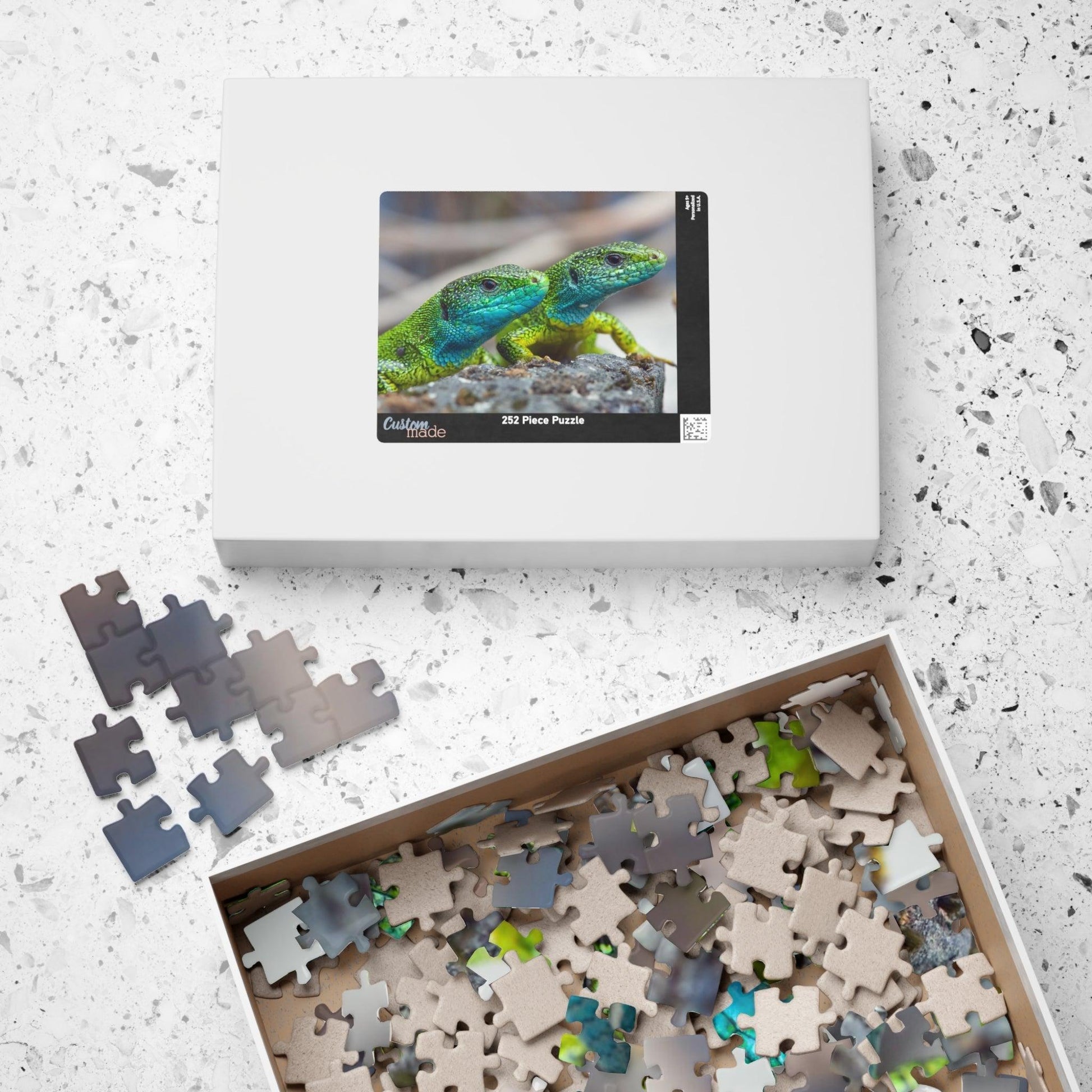 Lizard Buds Puzzle (110, 252, 520, 1014-piece) - Lizard Vigilante