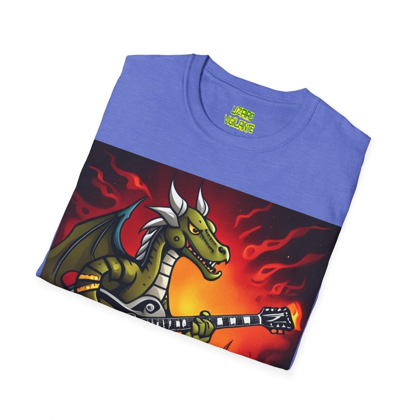 Draggin Solo Unisex Softstyle T-Shirt - Lizard Vigilante