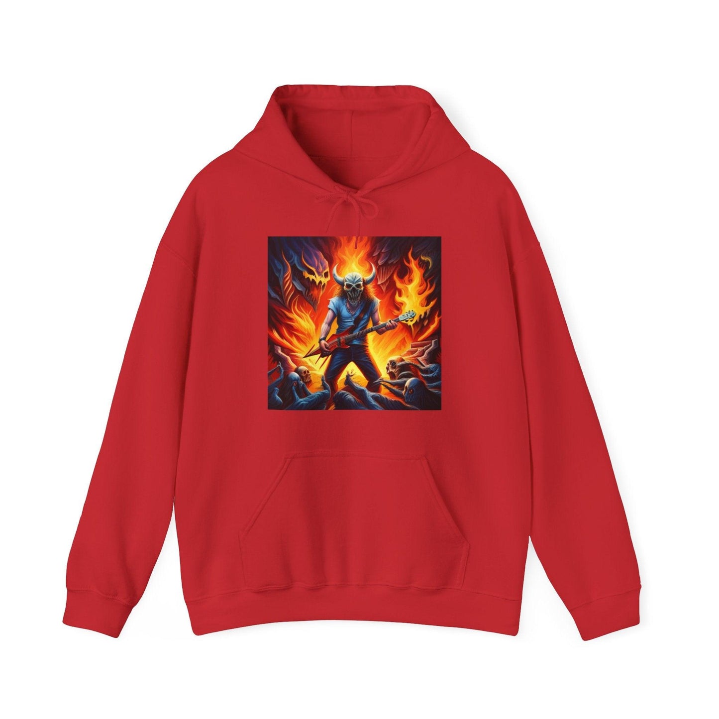 MegaSpikes Unisex Heavy Blend™ Hooded Sweatshirt - Lizard Vigilante