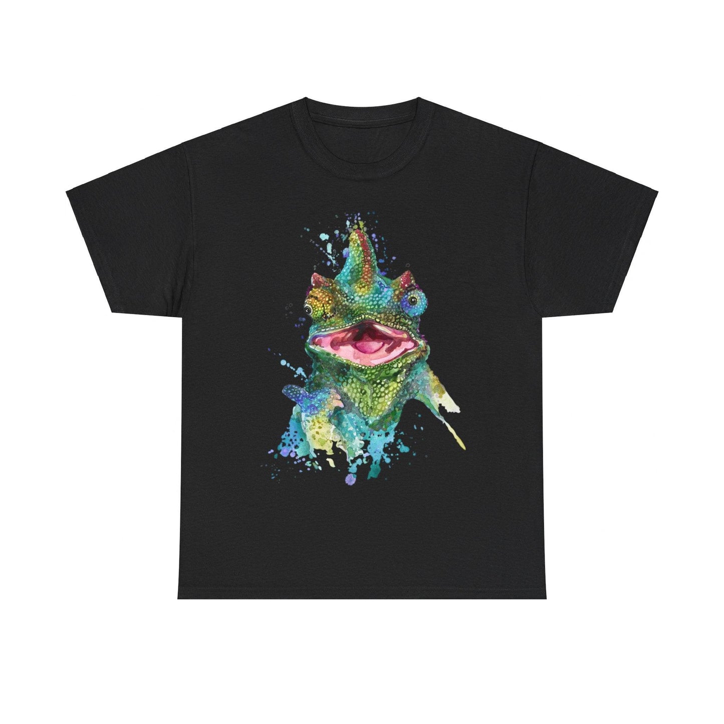 Wild Lizard Graphic Unisex Heavy Cotton Tee - Premium T-Shirt from Printify - Just $15.13! Shop now at Lizard Vigilante