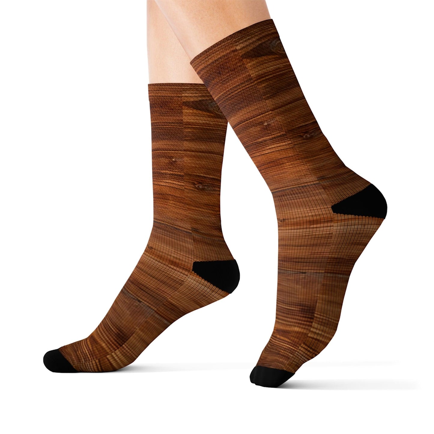 Wood-Maker Sublimation Socks - Lizard Vigilante