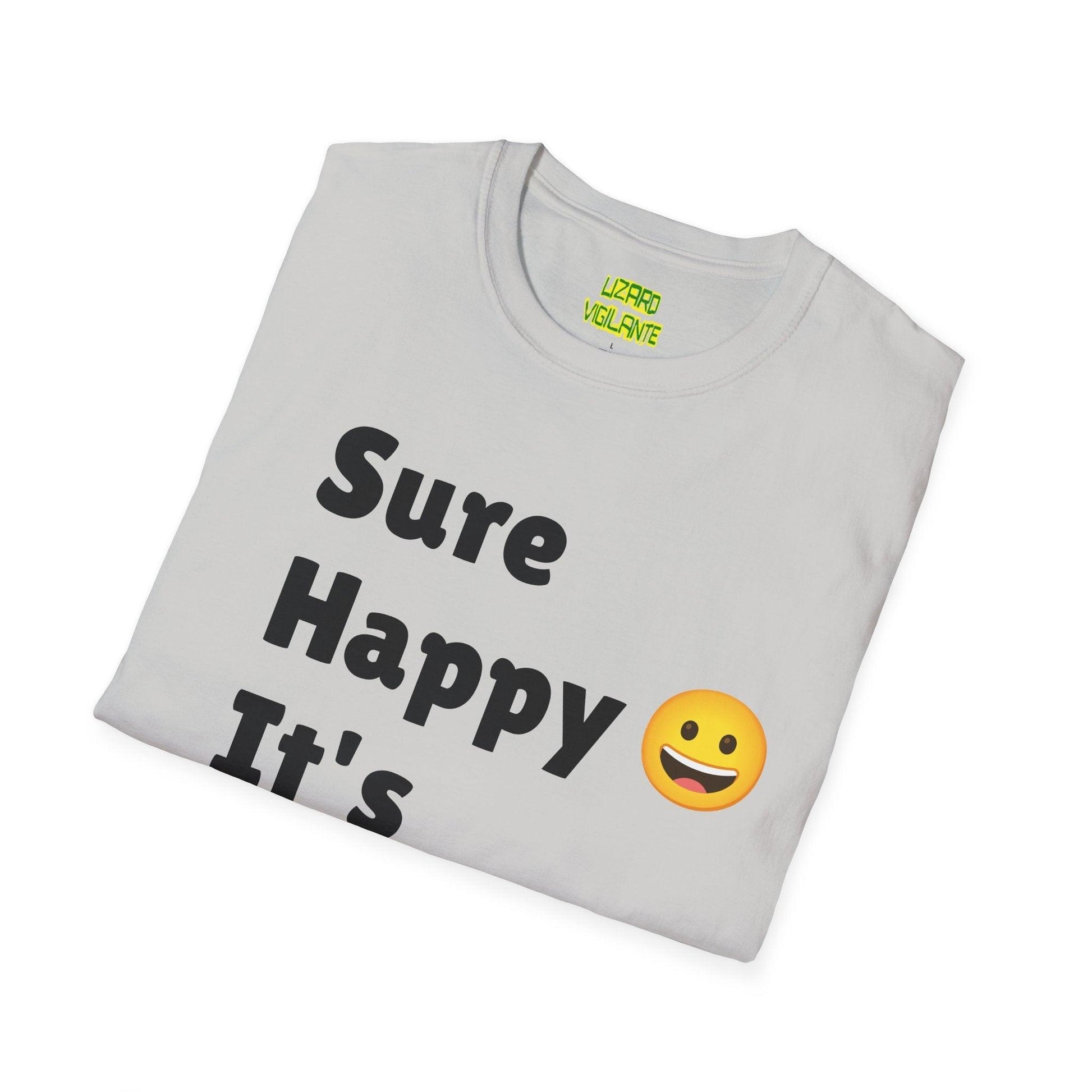 Sure Happy It's Thursday Unisex Softstyle T-Shirt - Lizard Vigilante